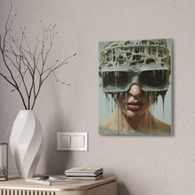 Load image into Gallery viewer, EVAL Wax Figure (Canvas Print)
